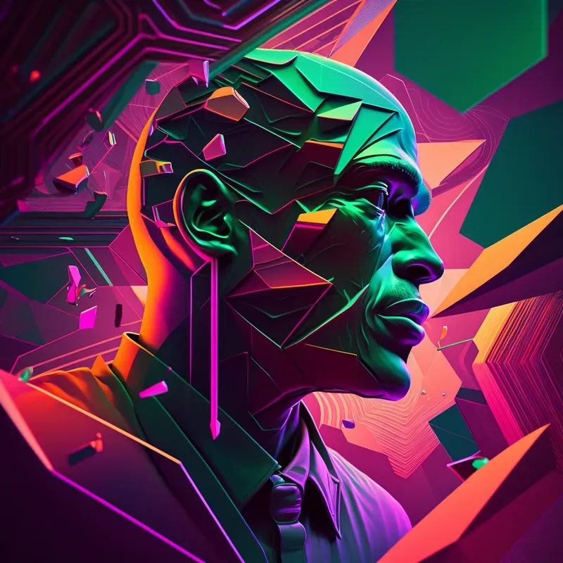Premium Geometric Vibrant Illustrations