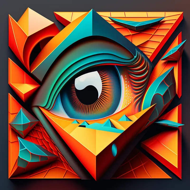 Premium Geometric Vibrant Illustrations