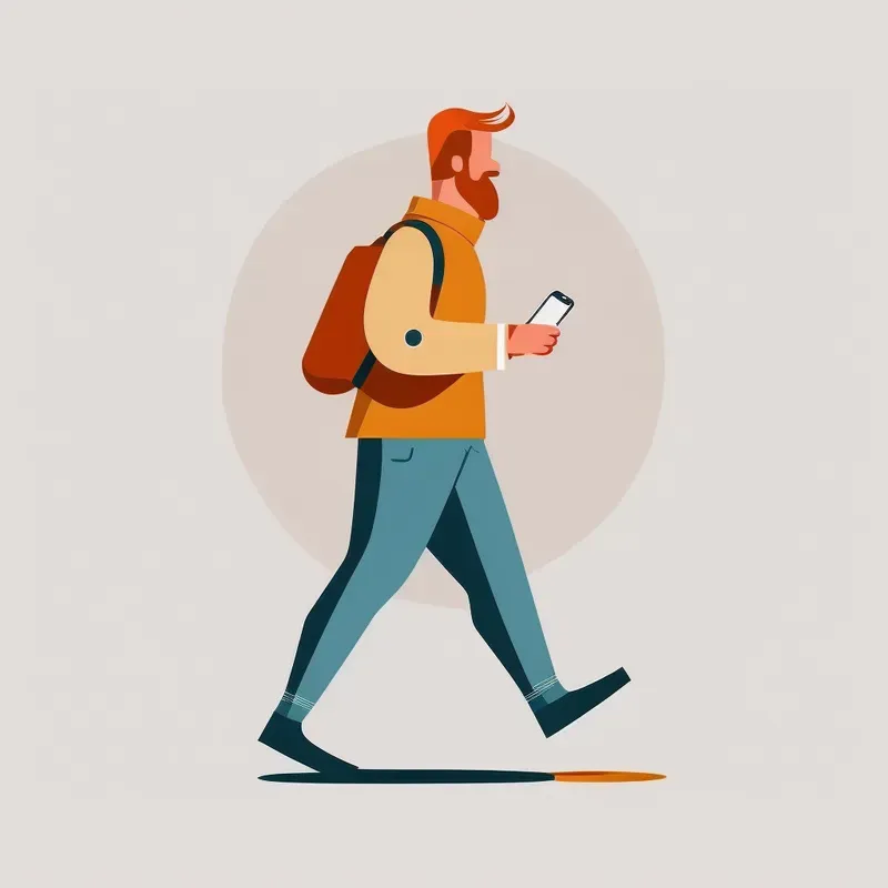 Flat Style Pro Character Illustrations