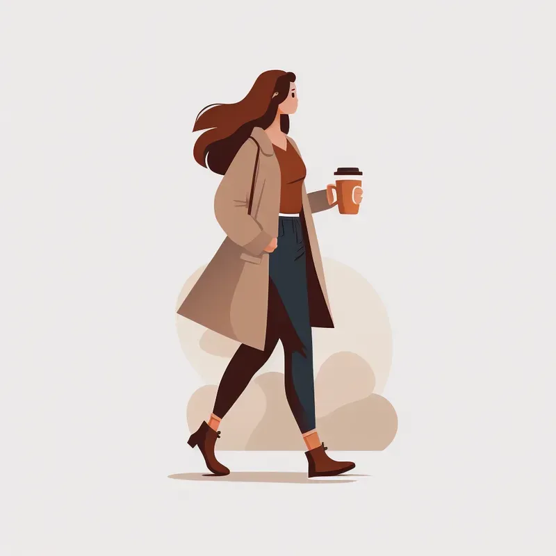 Flat Style Pro Character Illustrations