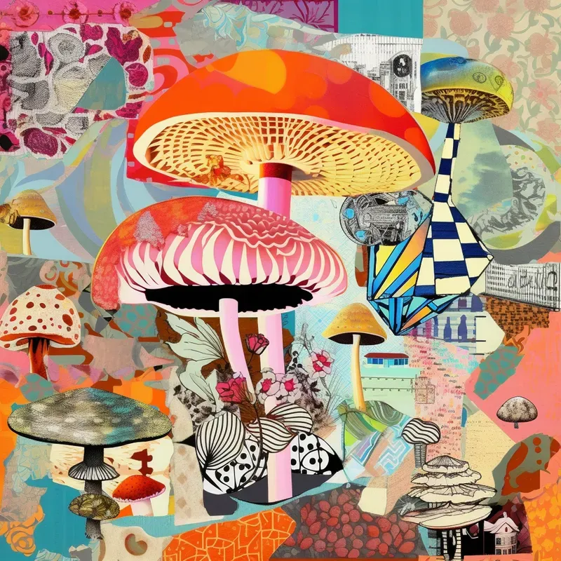 Asymmetrical Pop Collages