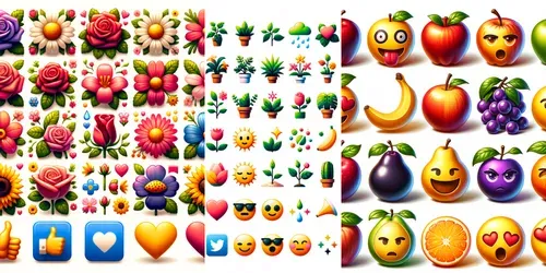 Social Media Emojis generated by dalle