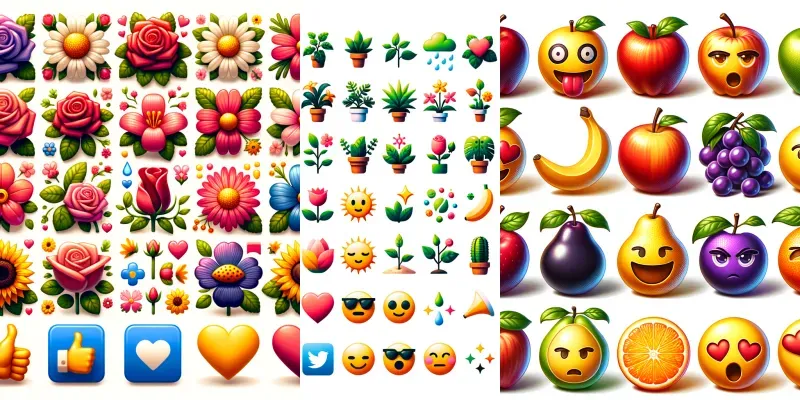 Social Media Emojis generated by undefined