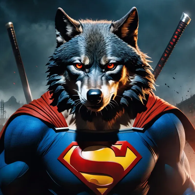 Animal Head Superheroes