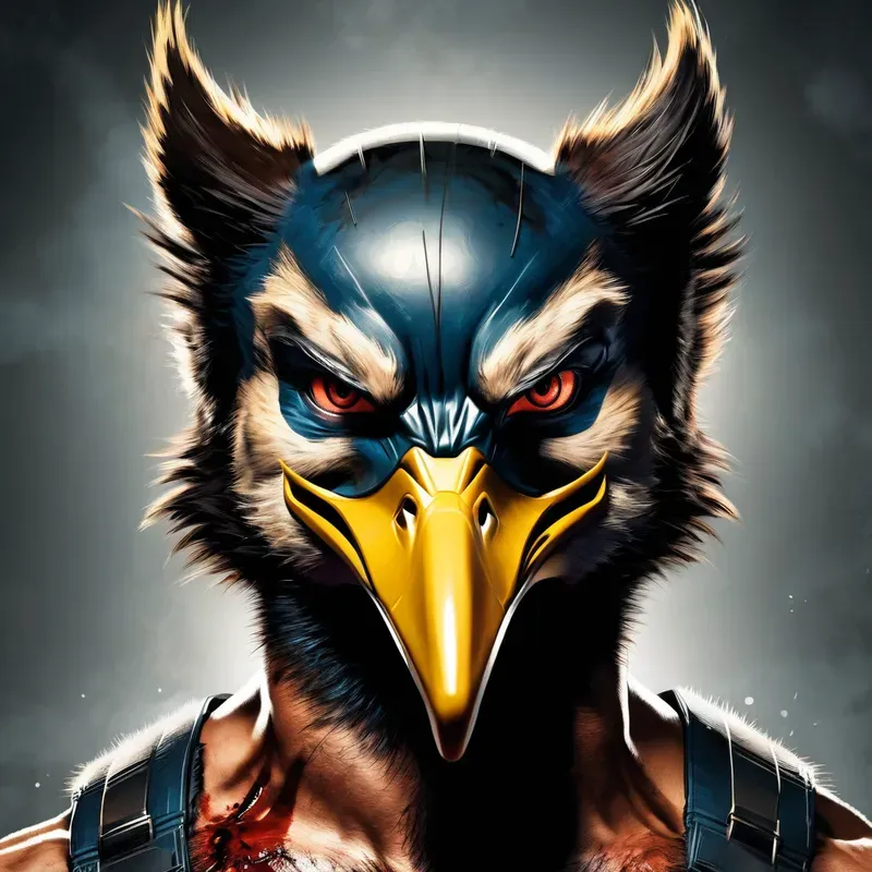 Animal Head Superheroes