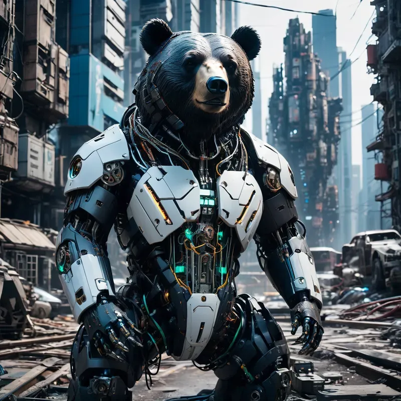 Various Cyborg Characters
