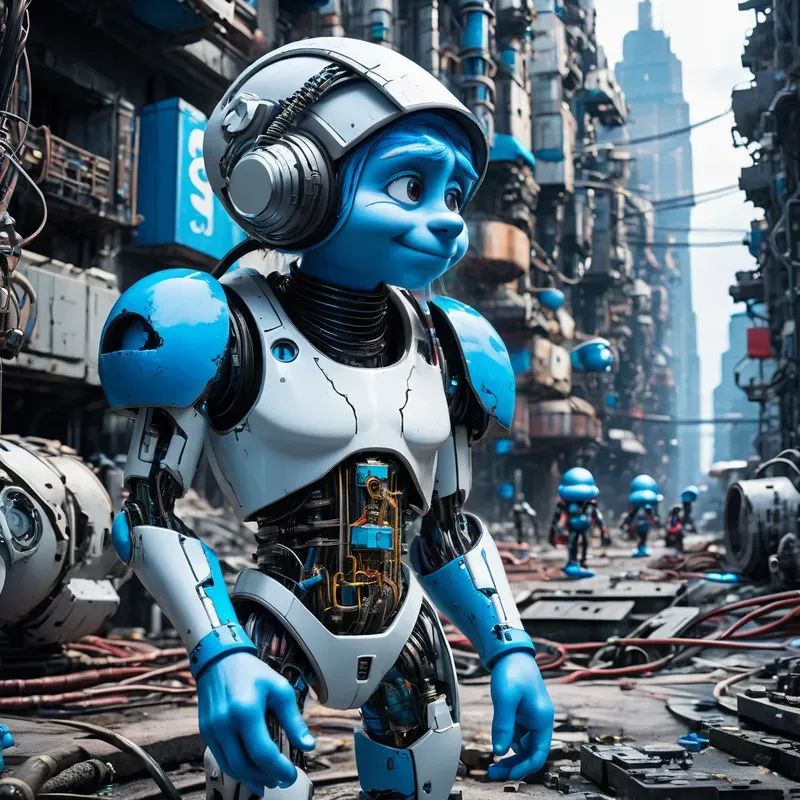 Various Cyborg Characters