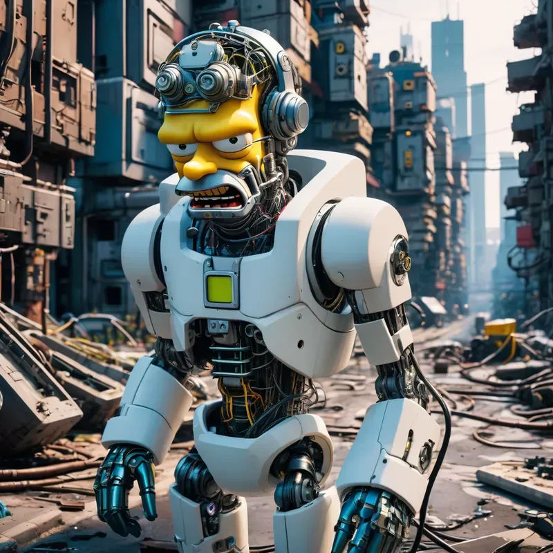 Various Cyborg Characters