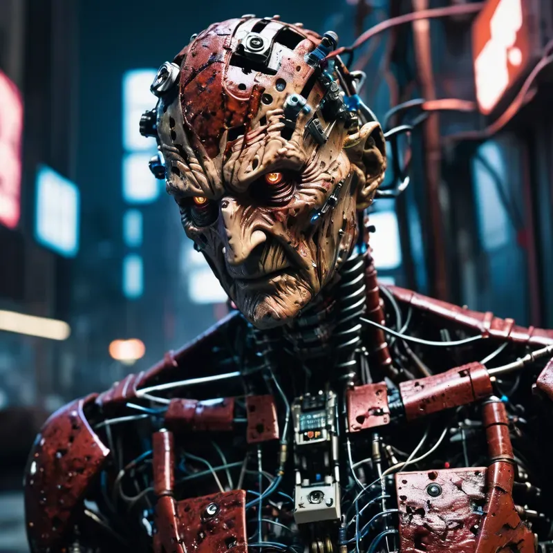 Various Cyborg Characters