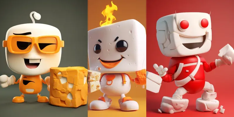 Marshmallow Man Cartoons