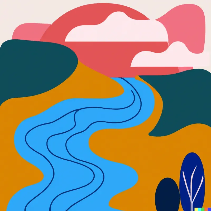 Abstract Organic Landscapes