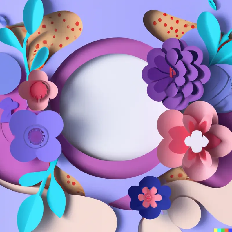 Cut Paper Frames
