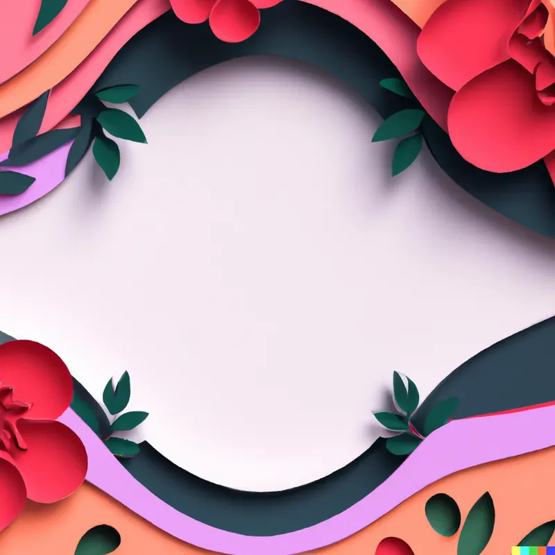 Cut Paper Frames