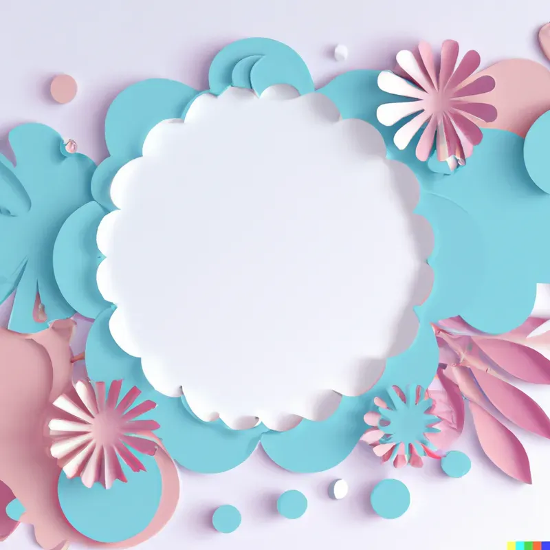 Cut Paper Frames