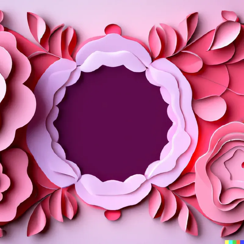 Cut Paper Frames