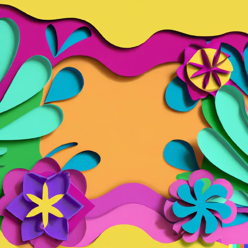 Cut Paper Frames