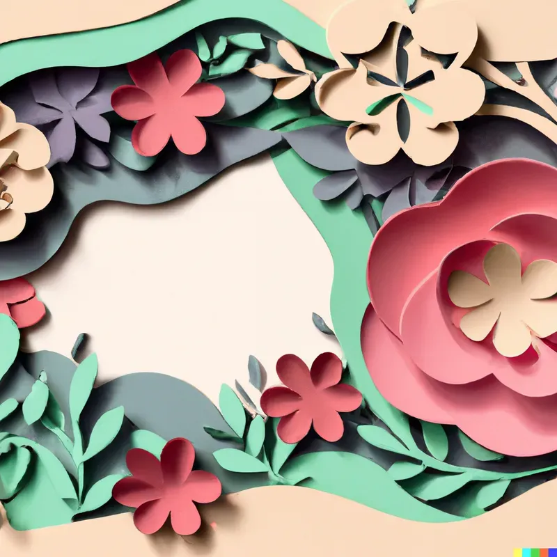 Cut Paper Frames