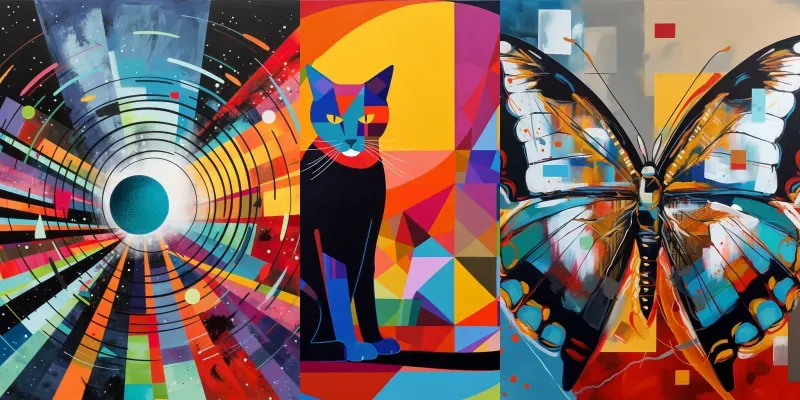 Whimsical Abstract Designs generated by undefined