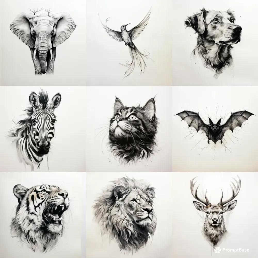 Minimalist One Line Drawings