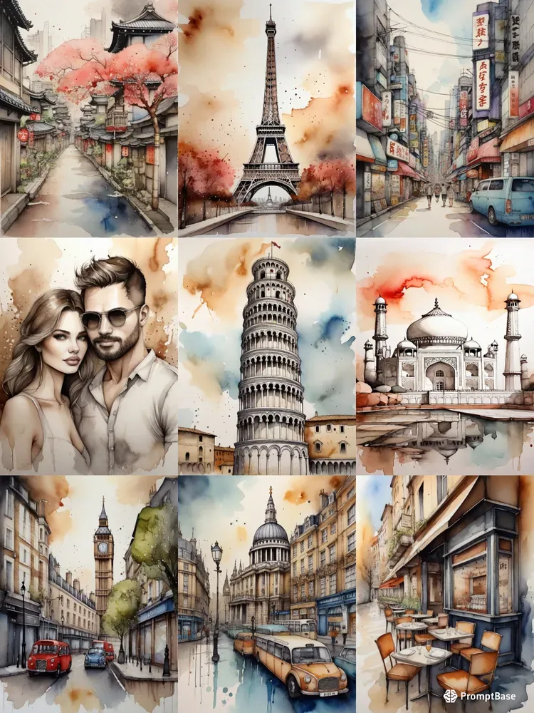 Watercolor Paintings