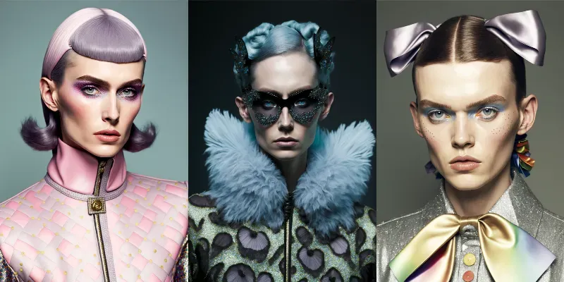 Future Fashion Editorials generated by undefined