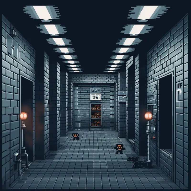 Pixel Art 8bit Old Game Environments