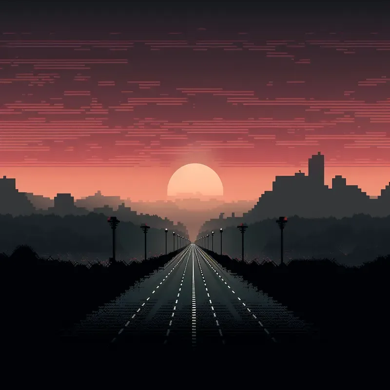 Pixel Art 8bit Old Game Environments