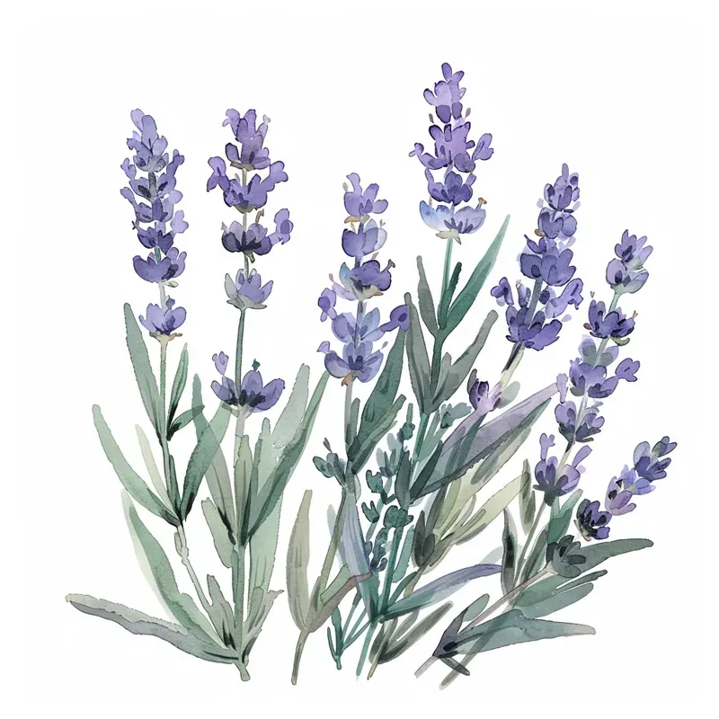 Watercolor Plant Illustrations Wallart