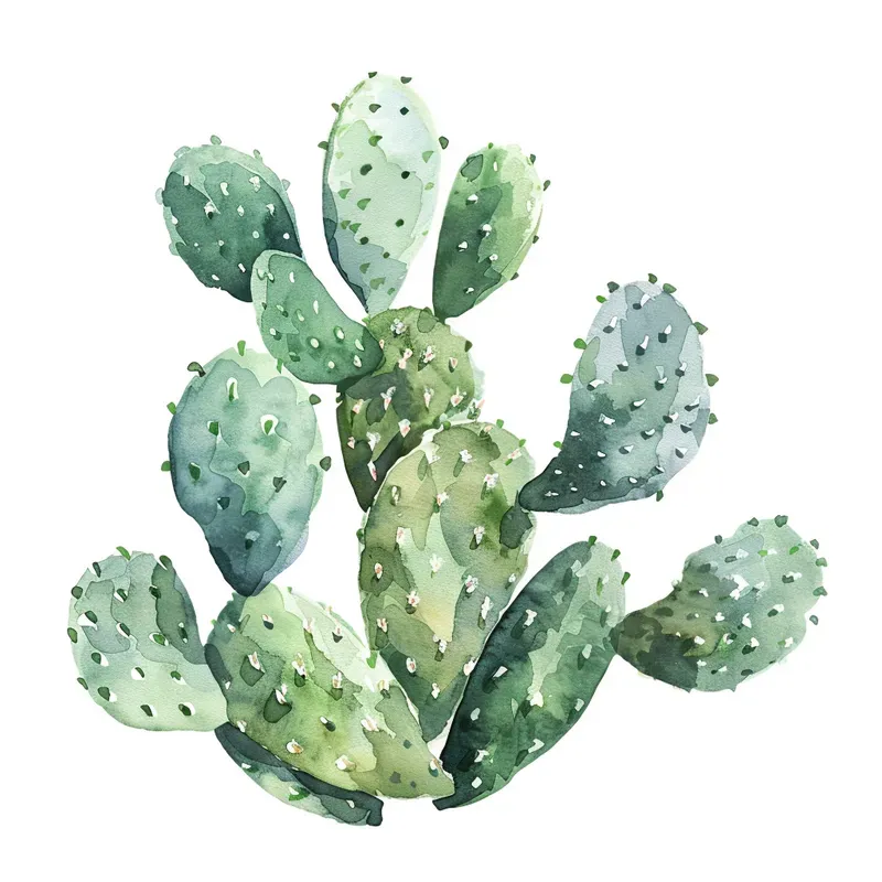 Watercolor Plant Illustrations Wallart