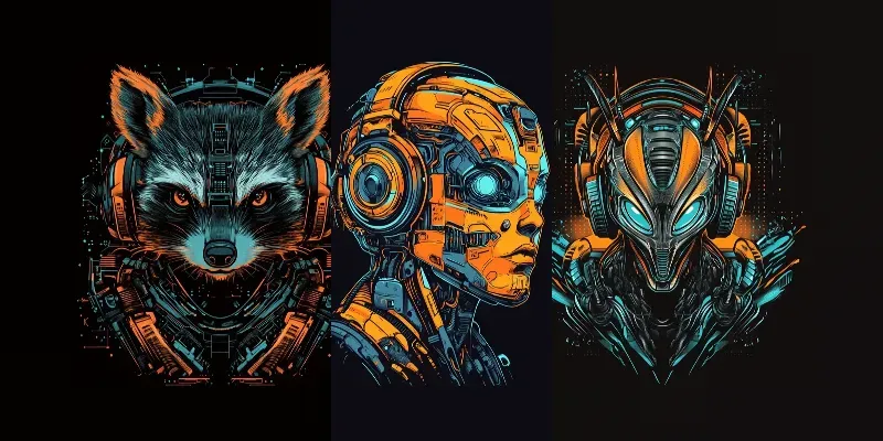 Tshirt Scifi Prints generated by undefined
