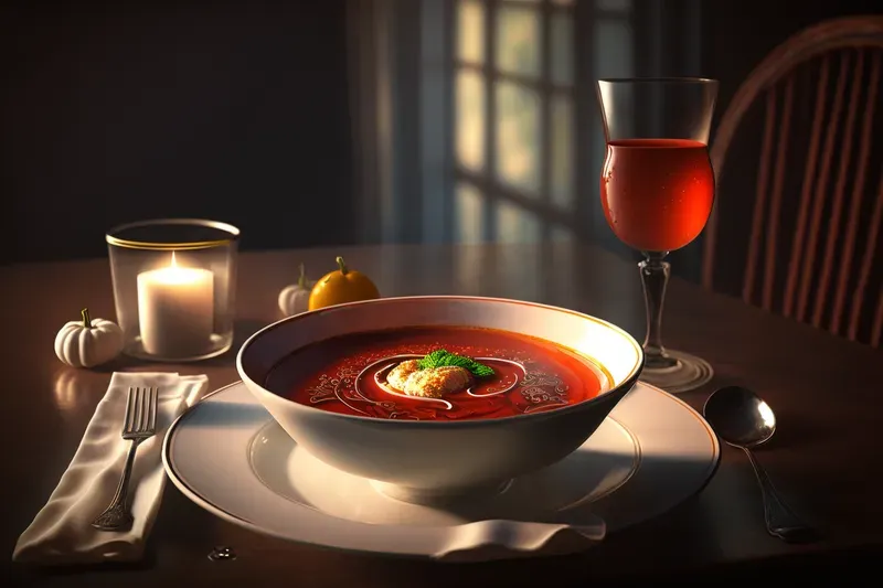 Cooked Foods From Close-up Side Angles