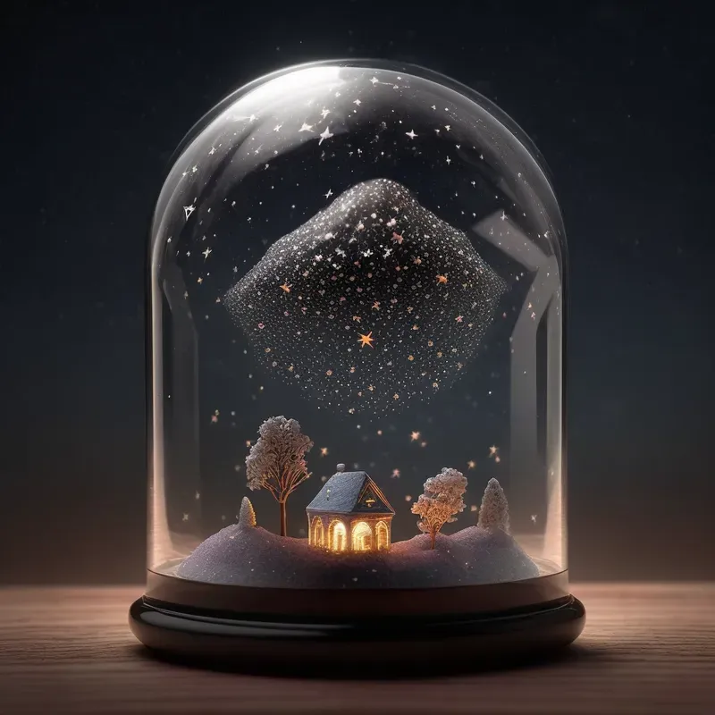 Precious In Glass Domes