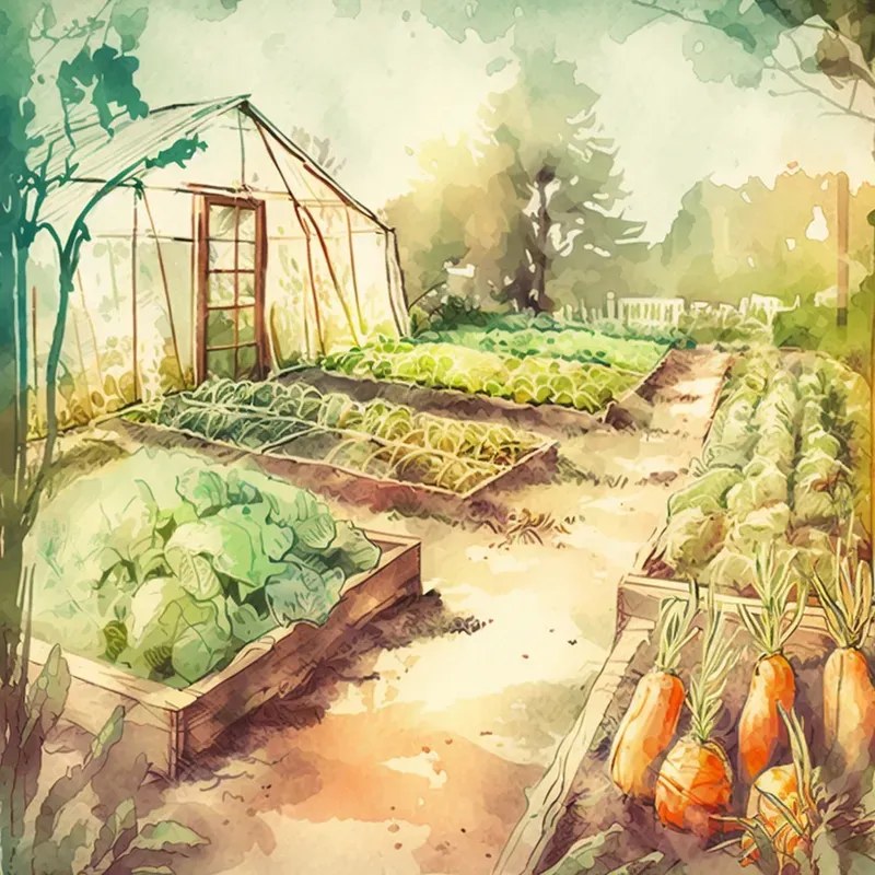 Spring Vegetable Gardens