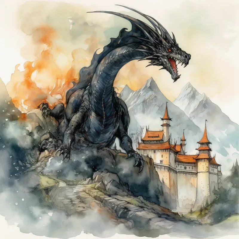 Stylized Watercolors Of What You Want