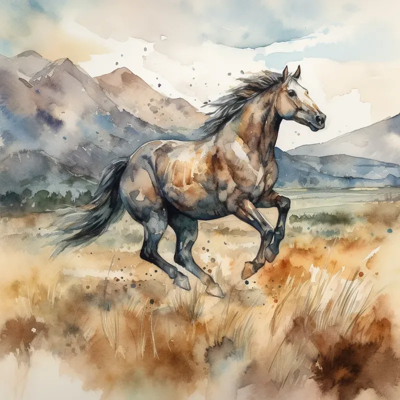 Stylized Watercolors Of What You Want