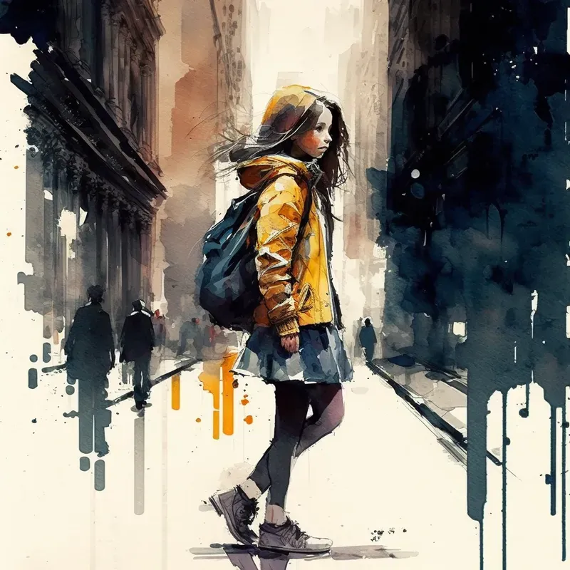 Stylized Watercolors Of What You Want