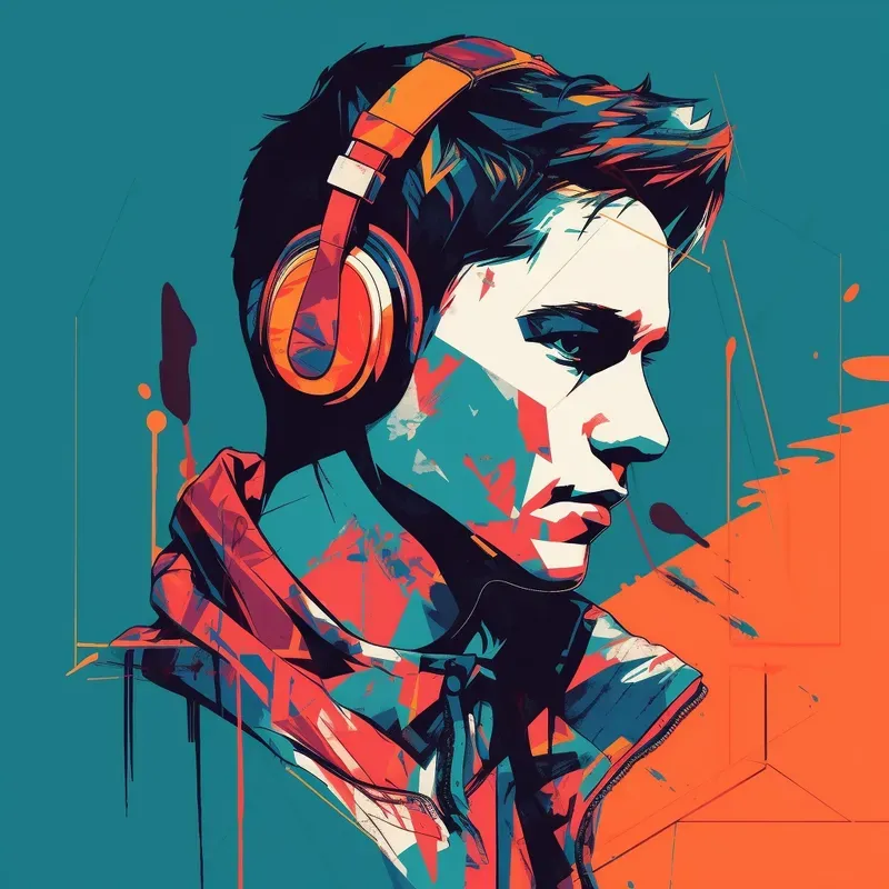 Minimal Graphic Portraits And