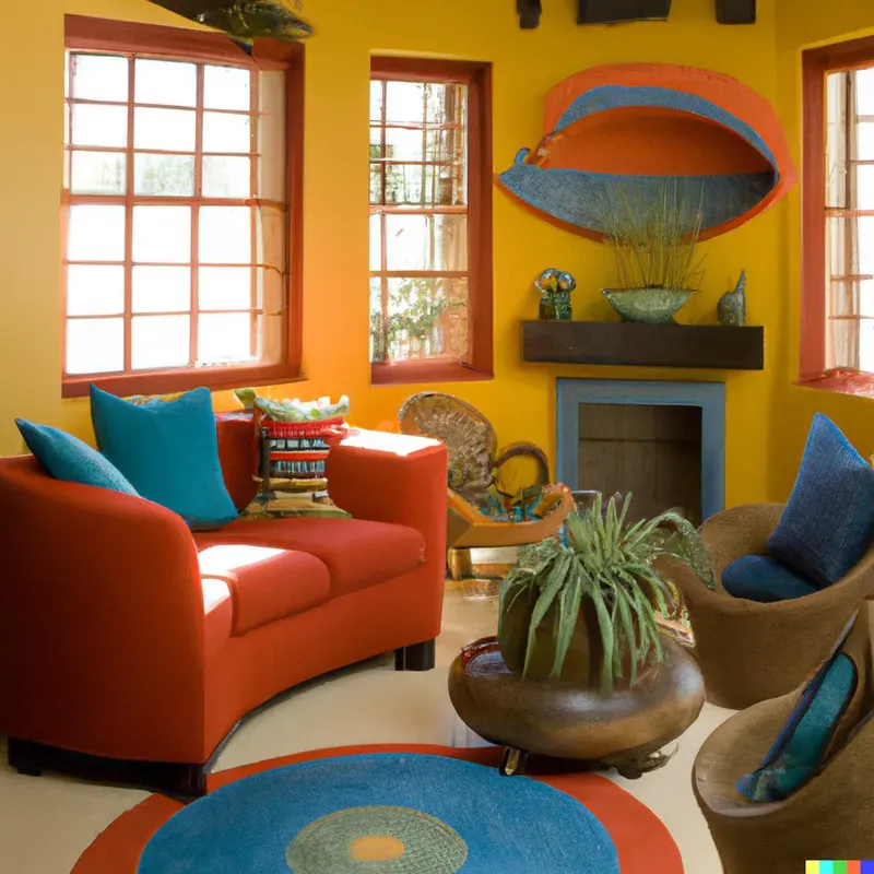 Colorful Fantasy Home Interiors