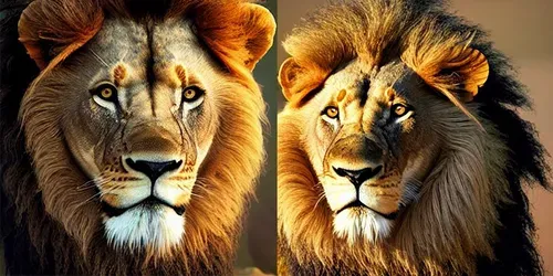 Majestic Lion generated by promptbase