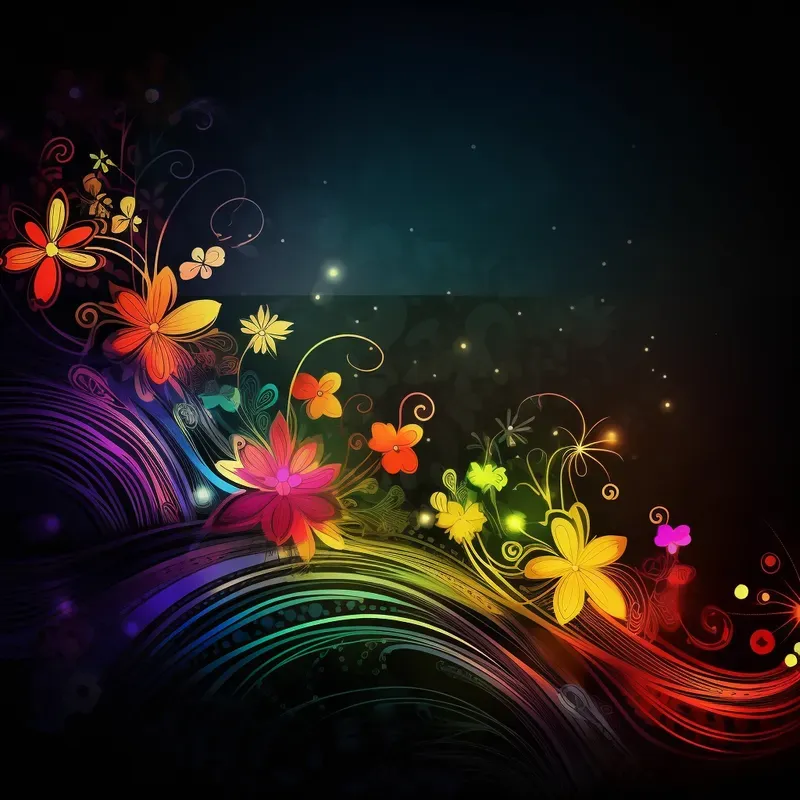 Desktop Pc Wallpapers Abstract Neon