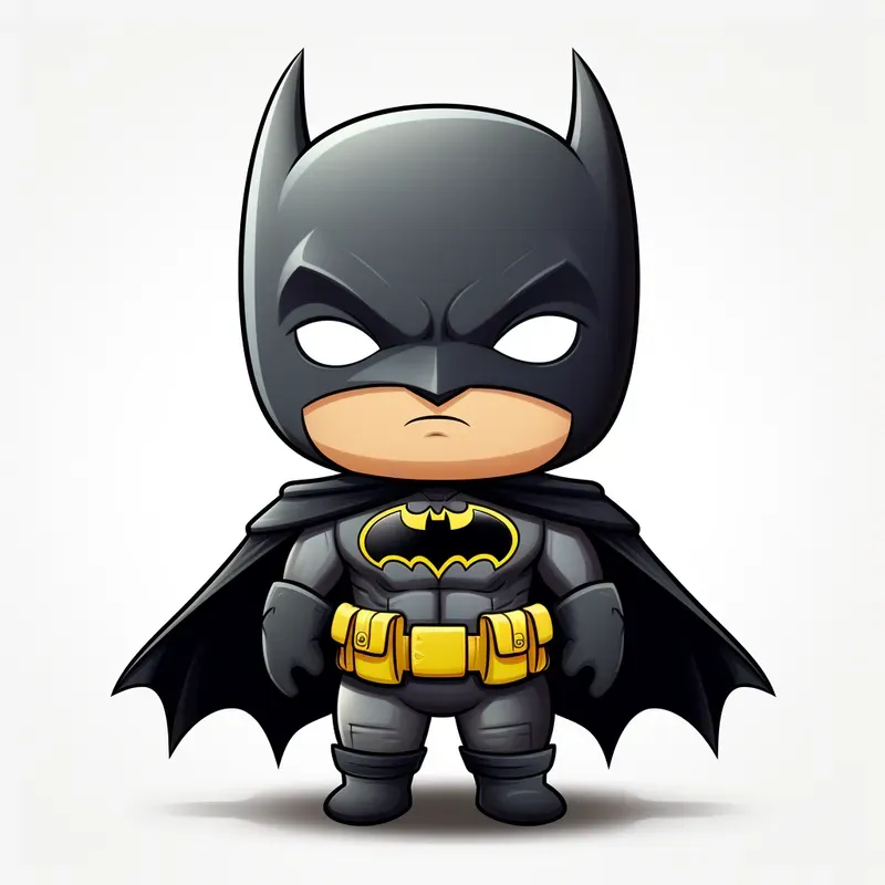 Cute Marvel Characters In Cartoon Style