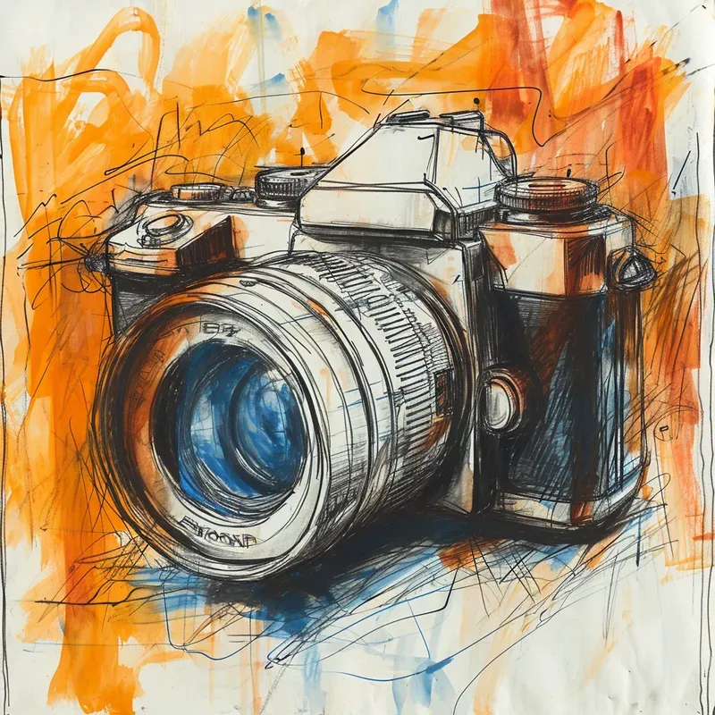 Colored Pen Sketches