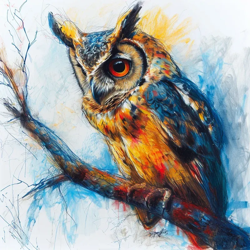 Colored Pen Sketches