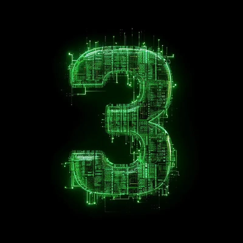 Alphabet Text Matrix Letters And Numbers