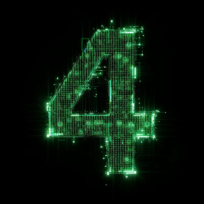 Alphabet Text Matrix Letters And Numbers