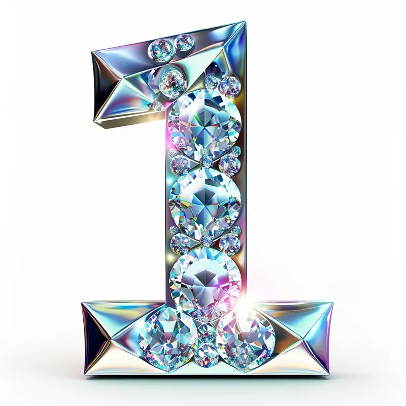 Alphabet Text Brilliant Letters Numbers