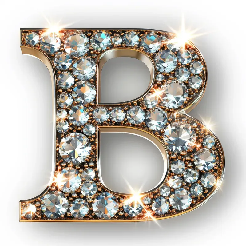 Alphabet Text Brilliant Letters Numbers