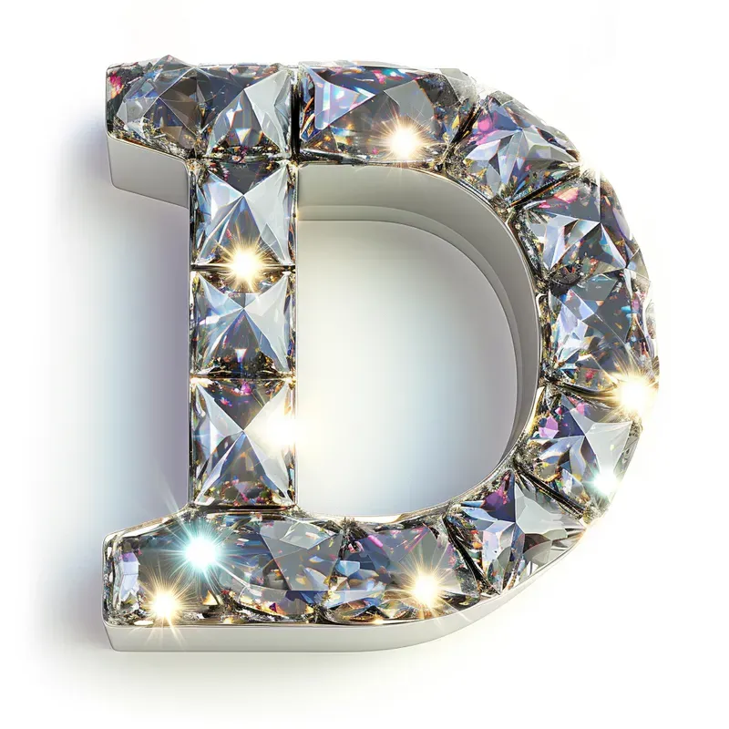 Alphabet Text Brilliant Letters Numbers