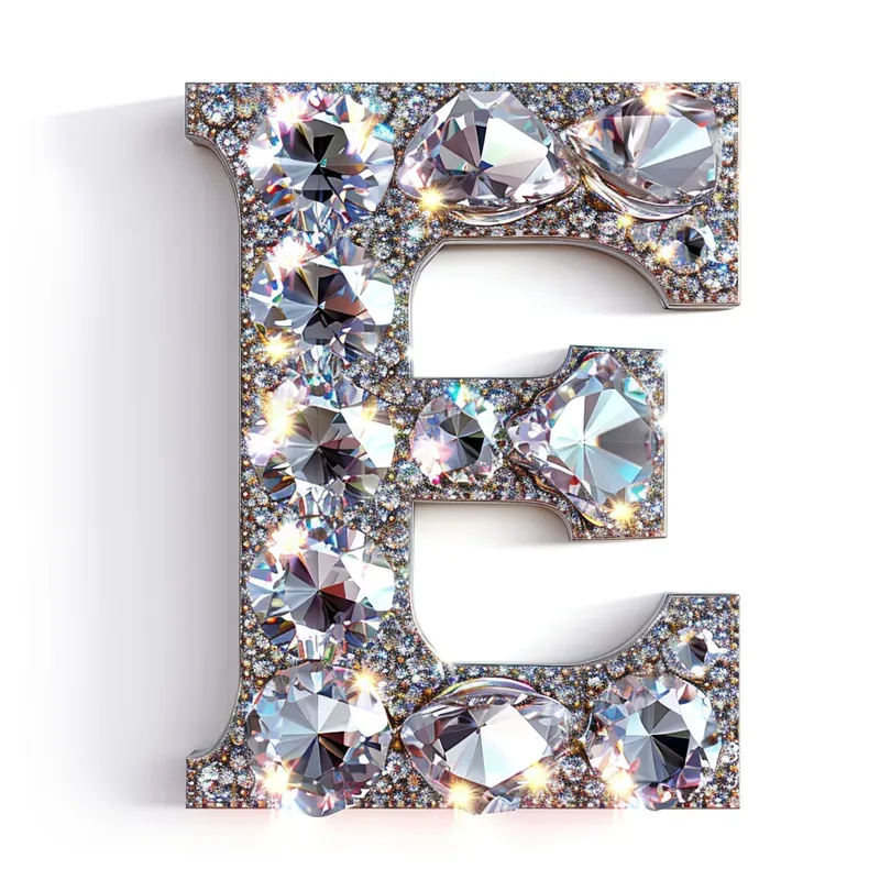 Alphabet Text Brilliant Letters Numbers