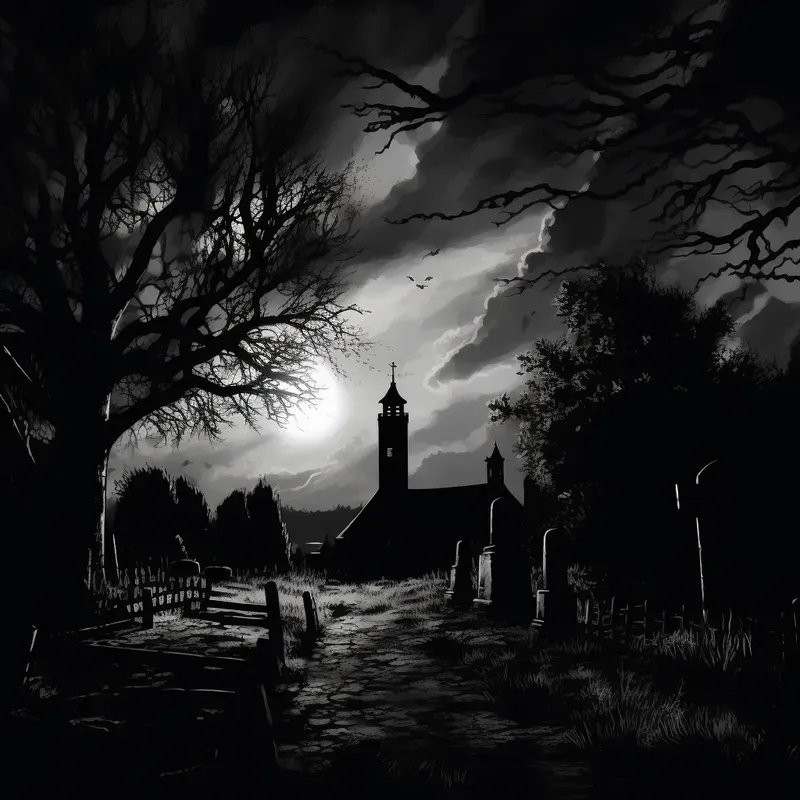 Noir Comic Style Illustrations